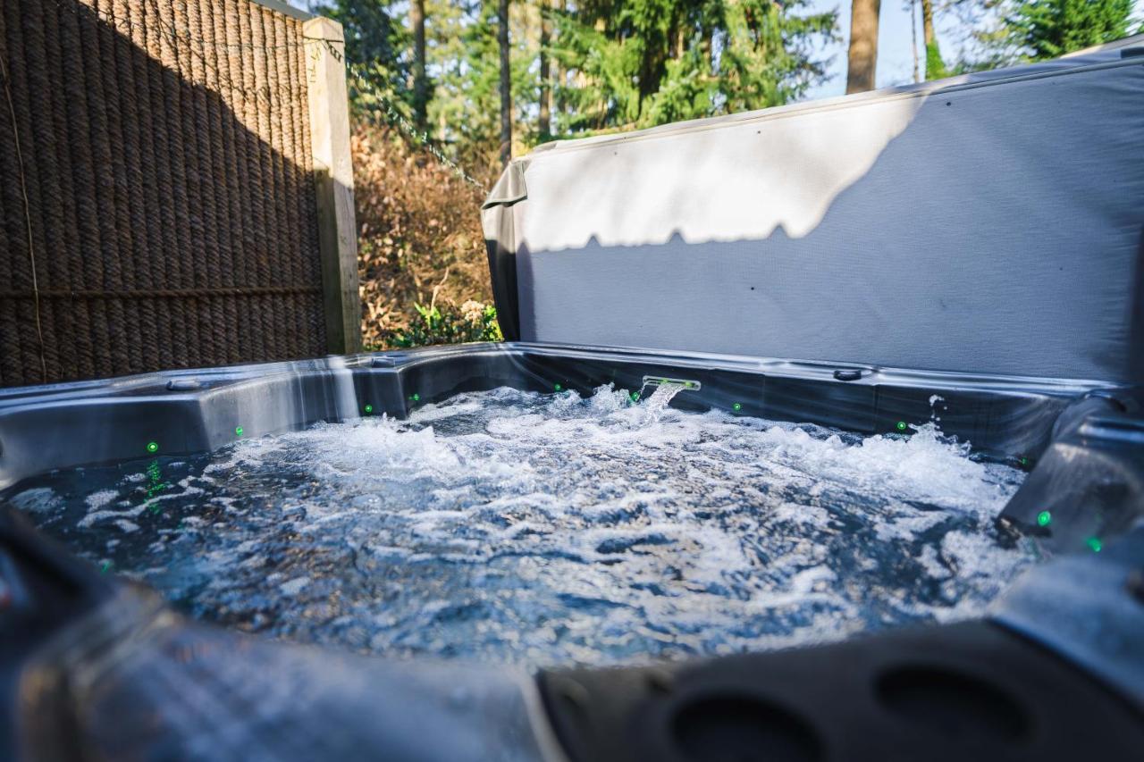 Luxe Vakantiehuis In Het Bos Met Jacuzzi En Sauna Lunteren Esterno foto