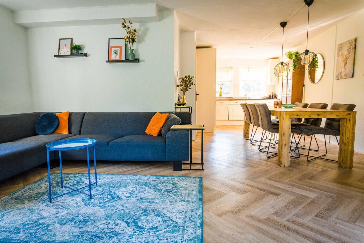 Luxe Vakantiehuis In Het Bos Met Jacuzzi En Sauna Lunteren Esterno foto